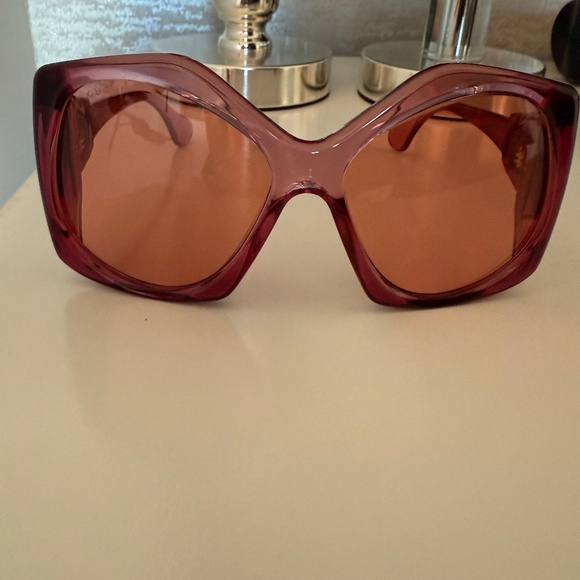 Pink Gucci Sunglasses - Picture 1 of 7